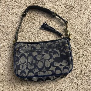 Vintage Coach denim Nolita